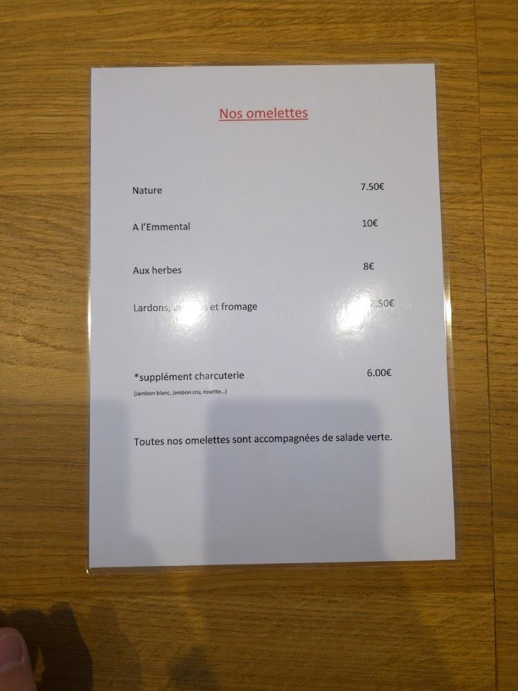 L'AUBERGE DE MARCILLY - Menu Image 1