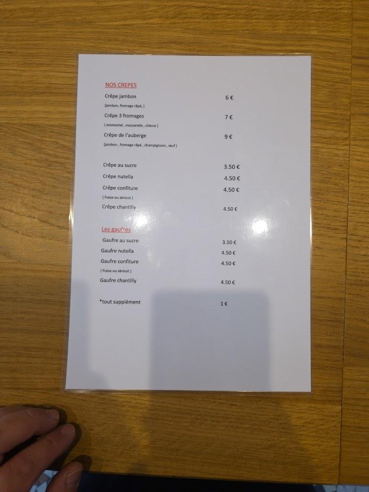 L'AUBERGE DE MARCILLY - Menu Image 2